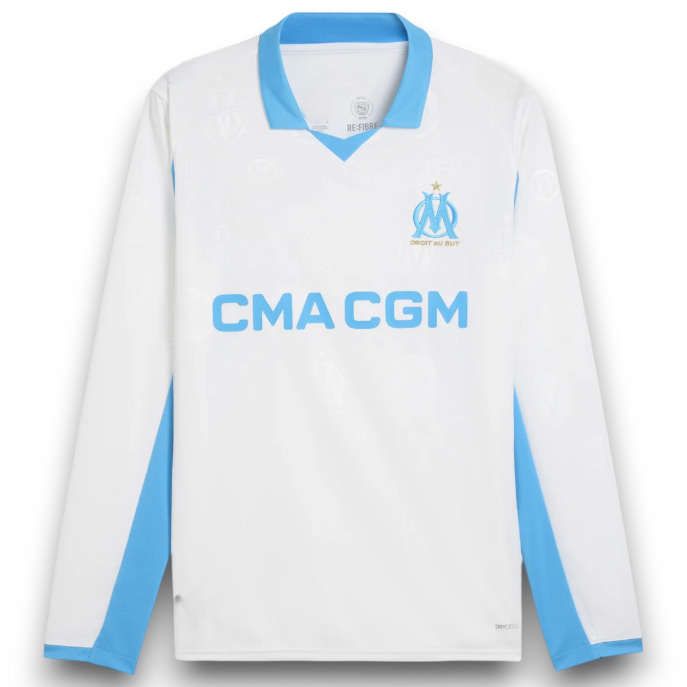 Camiseta Marsella 2025-2026 Local Manga Larga