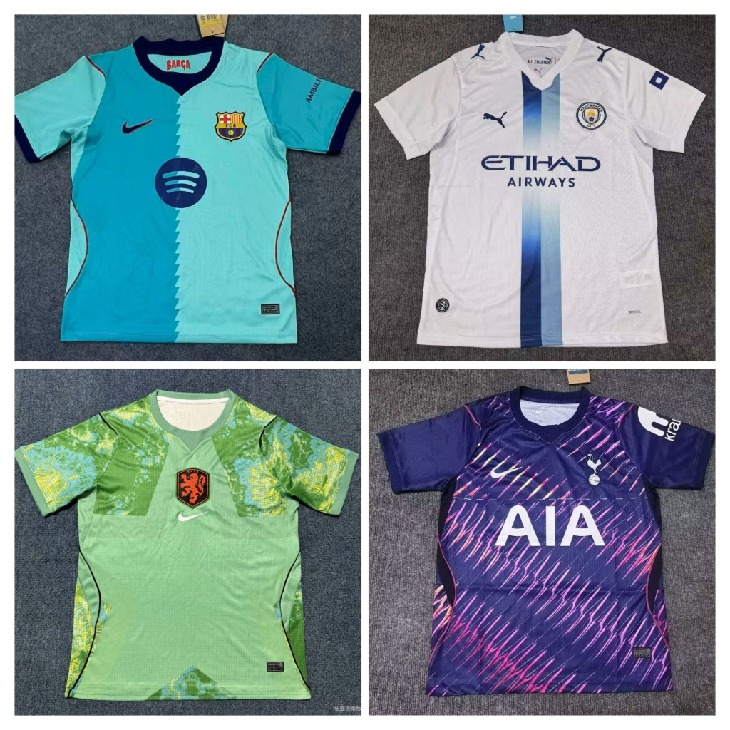 Camisetas de futbol.